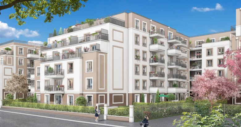 Achat / Vente programme immobilier neuf Franconville à 2 min à pied de la gare RER C (95130) - Réf. 5869