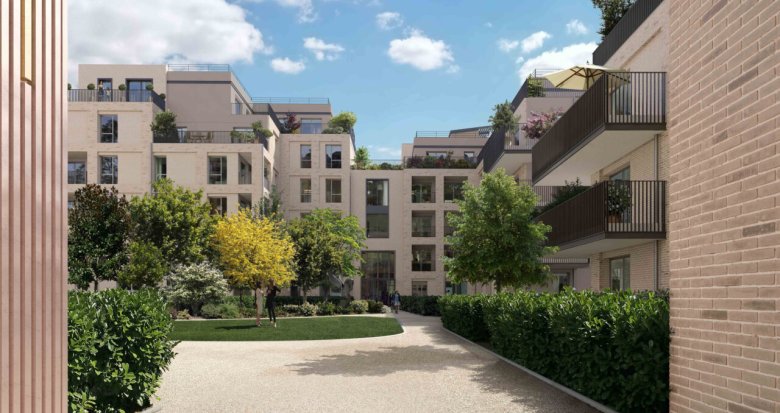 Achat / Vente programme immobilier neuf Garches vue sur l'hippodrome de Saint-Cloud (92380) - Réf. 7634