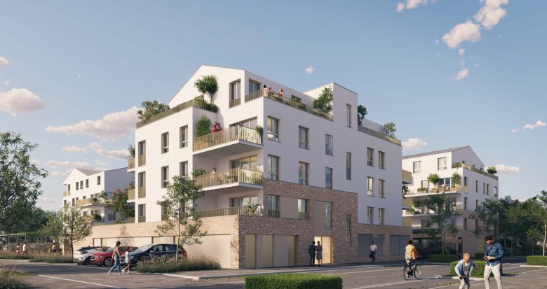 Achat / Vente programme immobilier neuf Grigny quartier Coeur de Ville - République à 8 min du RER D (91350) - Réf. 8679