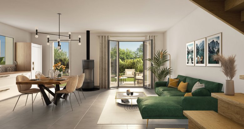 Achat / Vente programme immobilier neuf Guerville proche centre et à 10 min à pied du bus ligne N (78930) - Réf. 12882