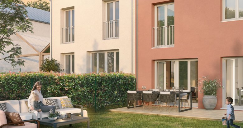 Achat / Vente programme immobilier neuf Guerville proche centre et à 10 min à pied du bus ligne N (78930) - Réf. 12882