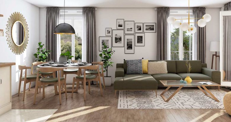 Achat / Vente programme immobilier neuf Hardricourt à deux pas des berges de la Seine (78250) - Réf. 13888