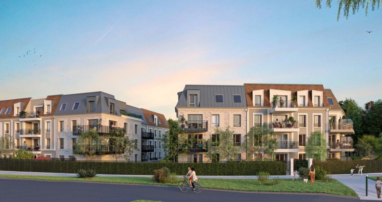 Achat / Vente programme immobilier neuf Hardricourt à deux pas des berges de la Seine (78250) - Réf. 13888
