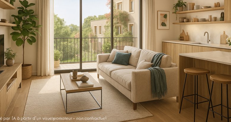 Achat / Vente programme immobilier neuf Hardricourt proche centre à 5 min à pied du Transilien J (78250) - Réf. 13568