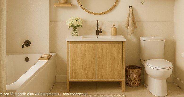 Achat / Vente programme immobilier neuf Hardricourt proche centre à 5 min à pied du Transilien J (78250) - Réf. 13568