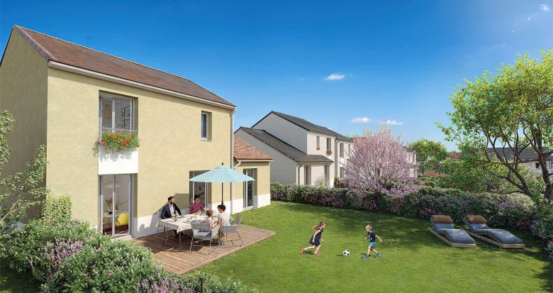 Achat / Vente programme immobilier neuf Houdan proche des forêts de la Vallée de Chevreuse (78550) - Réf. 13289