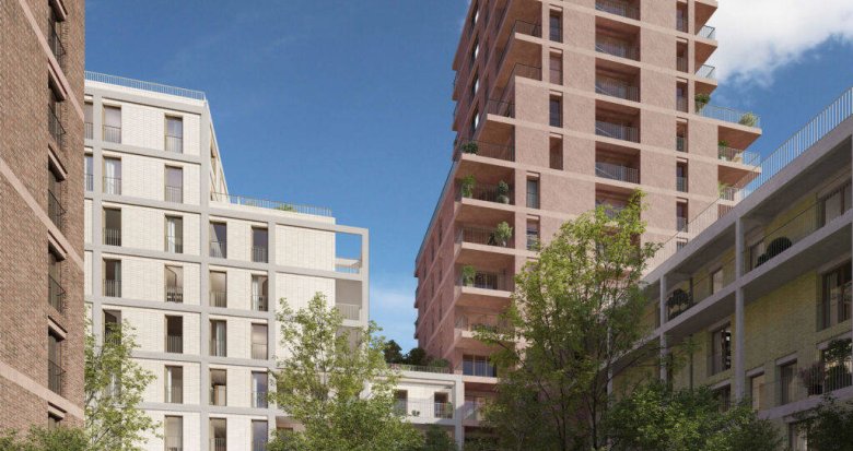 Achat / Vente programme immobilier neuf Ivry-sur-Seine à 850 m de la gare RER C (94200) - Réf. 12691