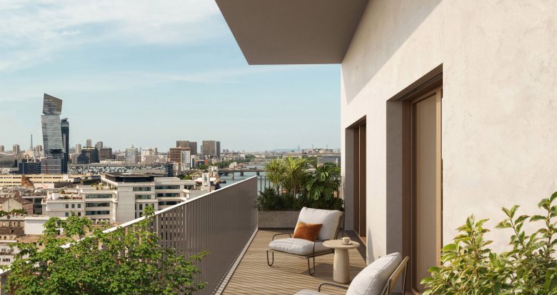 Achat / Vente programme immobilier neuf Ivry-sur-Seine à deux pas des rives de la Seine et RER C à 850m (94200) - Réf. 13320
