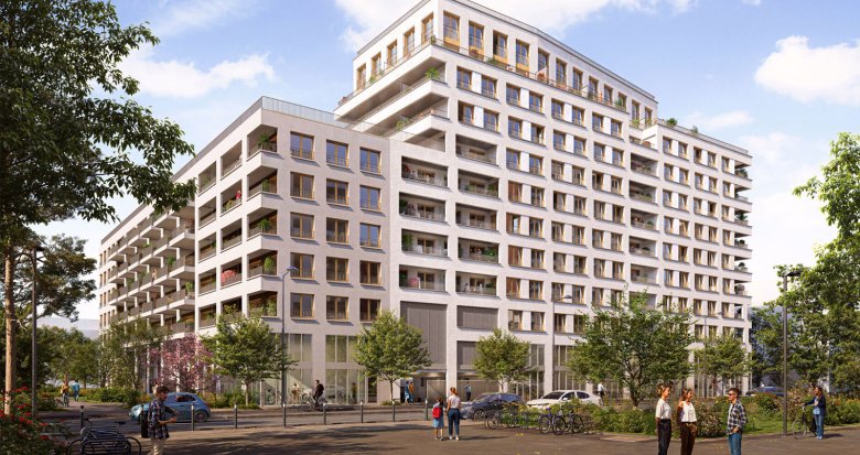 Achat / Vente programme immobilier neuf Ivry-sur-Seine à deux pas des rives de la Seine et RER C à 850m (94200) - Réf. 13320