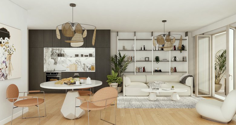 Achat / Vente programme immobilier neuf Jouy-en-Josas à 200m de la gare Transilien V et RER C (78350) - Réf. 13230