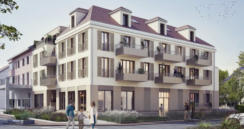 Achat / Vente programme immobilier neuf Jouy-en-Josas à 200m de la gare Transilien V et RER C (78350) - Réf. 13230