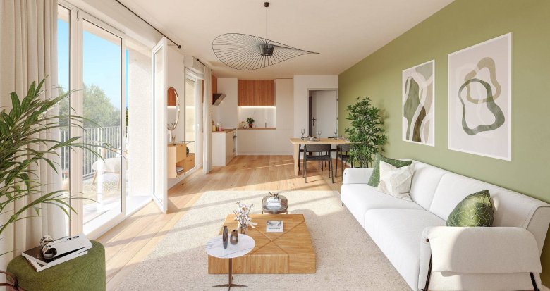Achat / Vente programme immobilier neuf Jouy-le-Moutier quartier Rougeux proche centre et écoles (95280) - Réf. 12448