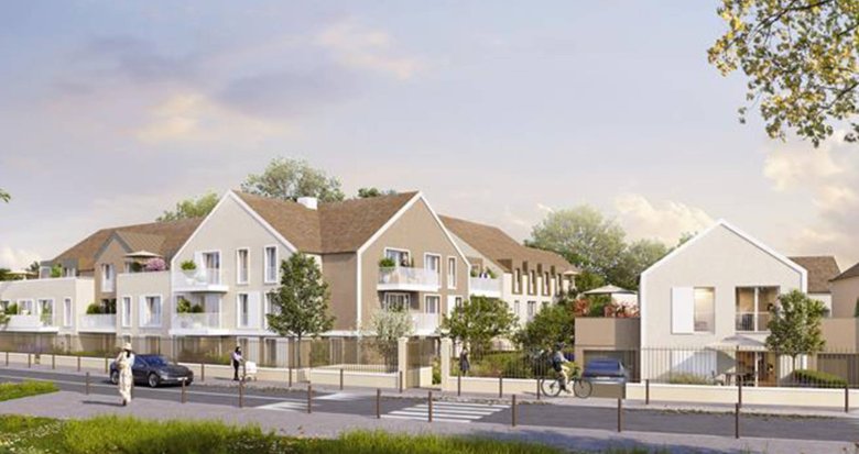 Achat / Vente programme immobilier neuf Jouy-le-Moutier quartier Rougeux proche centre et écoles (95280) - Réf. 12448