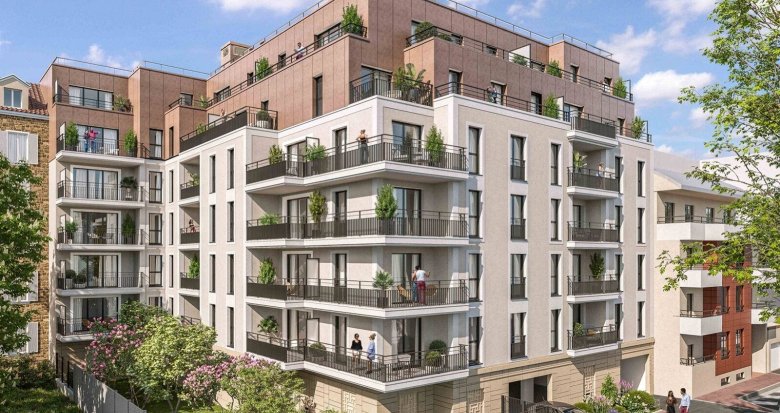 Achat / Vente programme immobilier neuf Juvisy-sur-Orge à 2 min à pied du RER D et C direction Paris (91260) - Réf. 12546