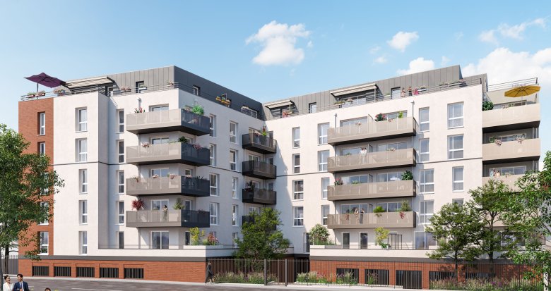 Achat / Vente programme immobilier neuf Juvisy-sur-Orge à 5 minutes à pied de la gare RER Juvisy (91260) - Réf. 8238