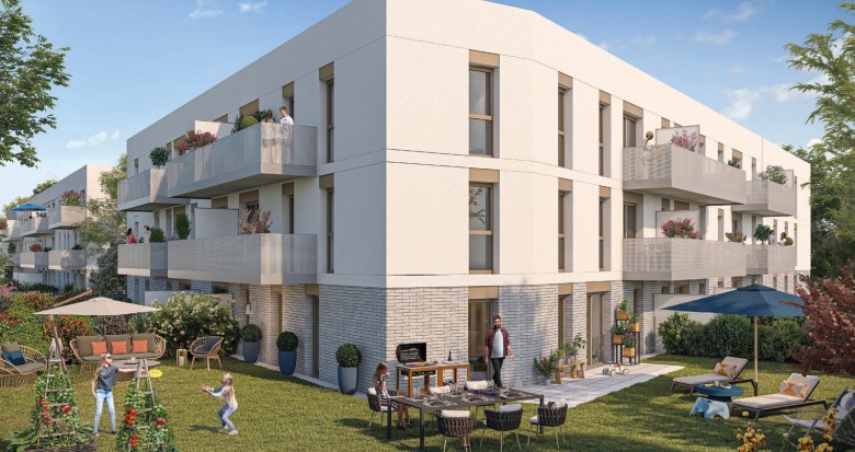 Achat / Vente programme immobilier neuf La Courneuve à 4 min du métro 7 et du tramway T1 (93120) - Réf. 13351