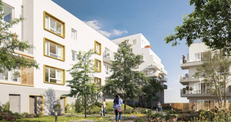 Achat / Vente programme immobilier neuf La Courneuve proche transports, T1 à 500m (93120) - Réf. 7850