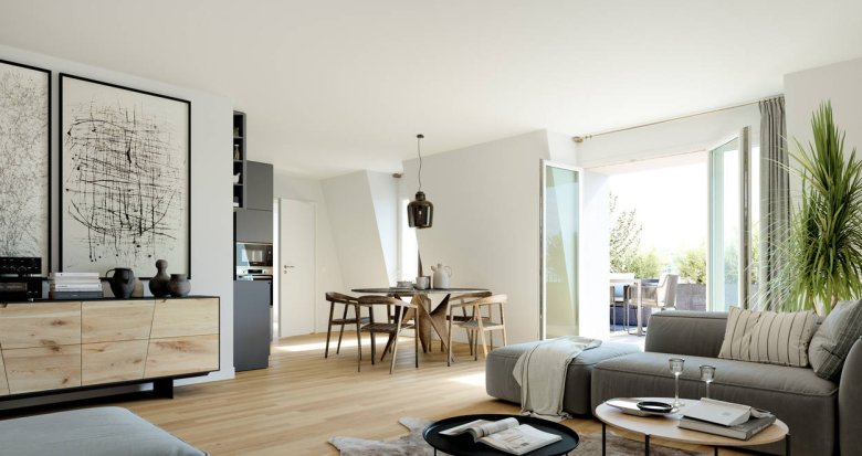 Achat / Vente programme immobilier neuf Le Blanc-Mesnil à distance piétonne du RER B (93150) - Réf. 6685