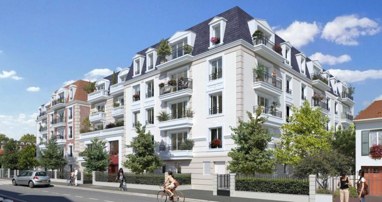 Achat / Vente programme immobilier neuf Le Blanc-Mesnil à distance piétonne du RER B (93150) - Réf. 6685