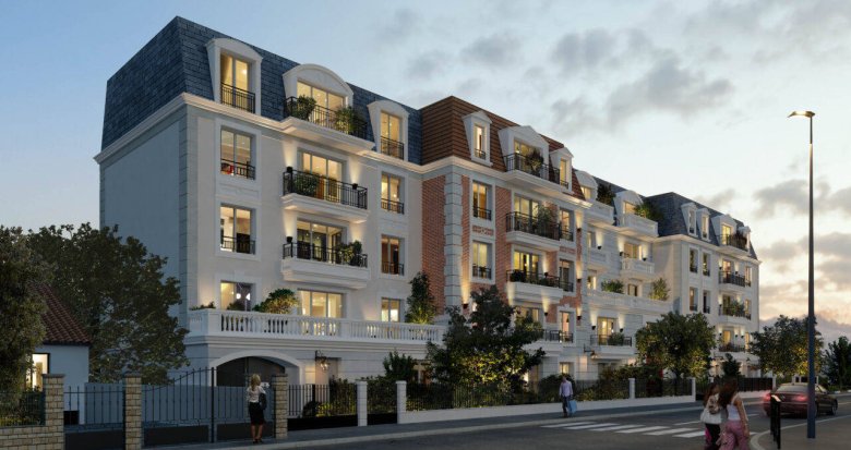 Achat / Vente programme immobilier neuf Le Blanc-Mesnil à distance piétonne du RER B (93150) - Réf. 6685