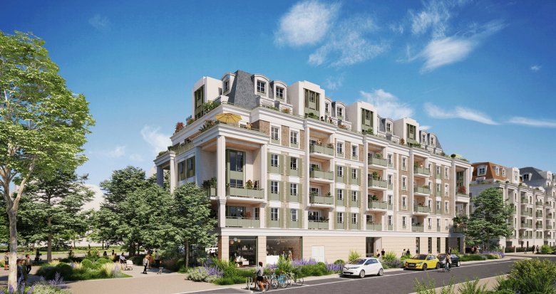 Achat / Vente programme immobilier neuf Le Blanc-Mesnil au coeur du nouveau quartier de La Molette (93150) - Réf. 13476
