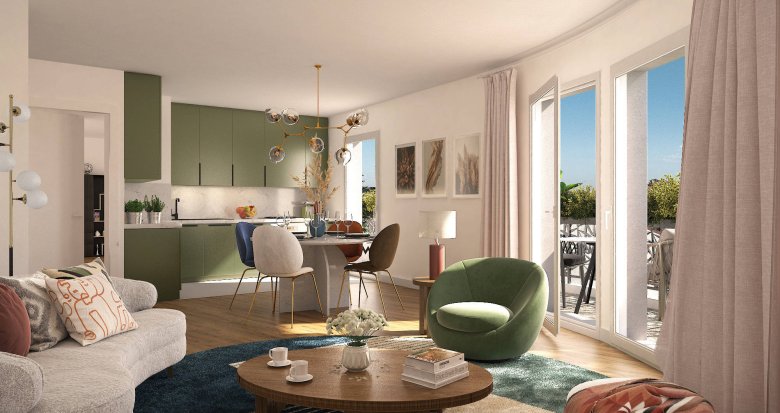 Achat / Vente programme immobilier neuf Le Blanc-Mesnil en plein centre-ville (93150) - Réf. 7584