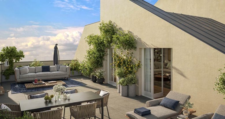 Achat / Vente programme immobilier neuf Le Blanc-Mesnil proche aéroport Paris-Le Bourget (93150) - Réf. 7298