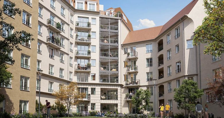 Achat / Vente programme immobilier neuf Le Blanc-Mesnil proche aéroport Paris-Le Bourget (93150) - Réf. 7298