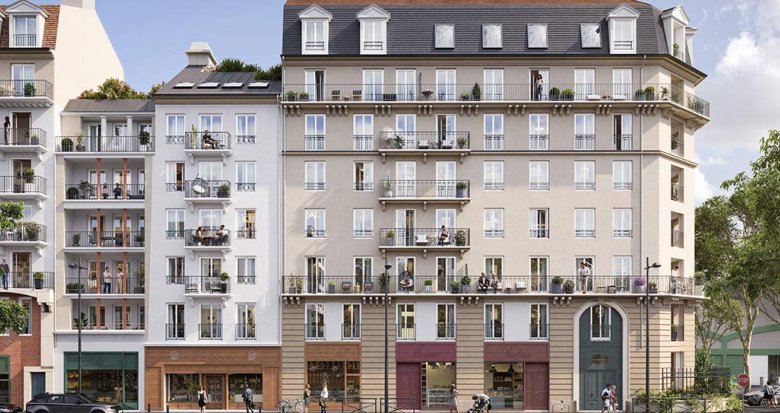 Achat / Vente programme immobilier neuf Le Blanc-Mesnil proche aéroport Paris-Le Bourget (93150) - Réf. 7298