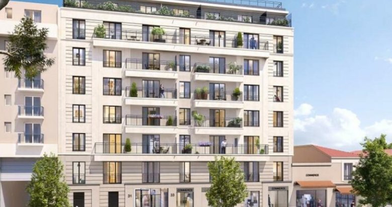Achat / Vente programme immobilier neuf Le Kremlin-Bicêtre à moins de 300m de la Porte d'Italie (94270) - Réf. 12285