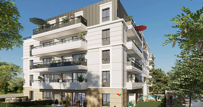 Achat / Vente programme immobilier neuf Le Perreux-sur-Marne à 12 min du RER E (94170) - Réf. 7424