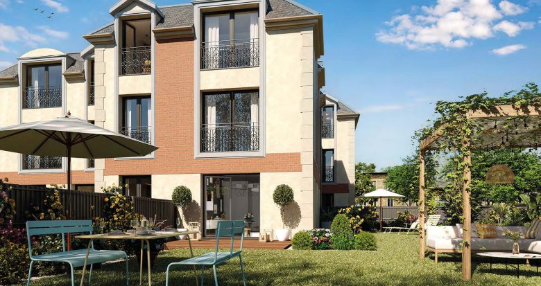 Achat / Vente programme immobilier neuf Le Raincy proche parc de la Fosse-Maussoin (93340) - Réf. 7990