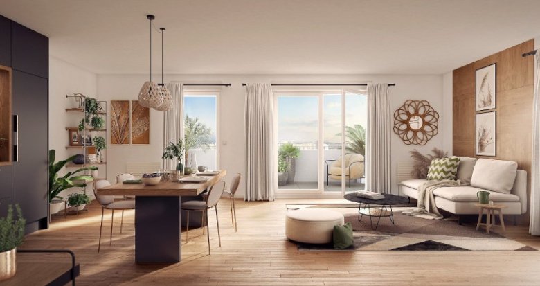 Achat / Vente programme immobilier neuf Les Pavillons-sous-Bois proche tramway T4 (93320) - Réf. 5540