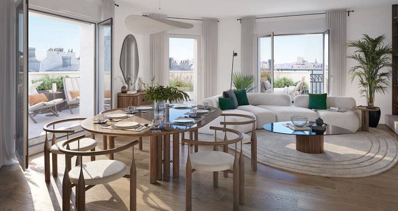 Achat / Vente programme immobilier neuf Levallois-Perret à 3 minutes à pied du métro ligne 3 (92300) - Réf. 12608