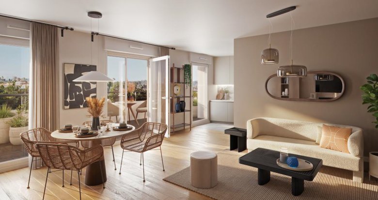 Achat / Vente programme immobilier neuf L'Haÿ-les-Roses au pied de la gare métro 14 (94240) - Réf. 12945