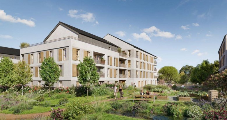 Achat / Vente programme immobilier neuf Lieusaint à 5 min à  vélo du RER D (77127) - Réf. 11262