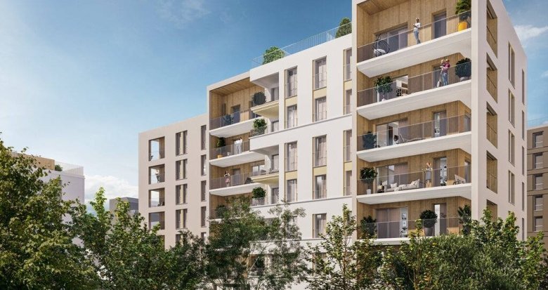 Achat / Vente programme immobilier neuf Malakoff à 6 minutes à pied du métro 13 (92240) - Réf. 8475