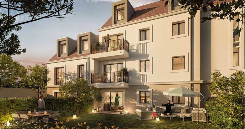 Achat / Vente programme immobilier neuf Marly-le-Roi à moins de 100m de la gare (78160) - Réf. 6995