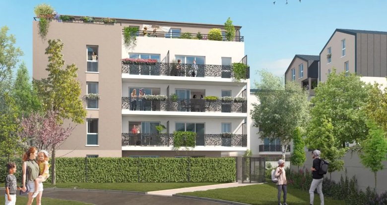 Achat / Vente programme immobilier neuf Meaux proche centre-ville et gare transilien P (77100) - Réf. 8572