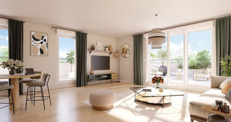 Achat / Vente programme immobilier neuf Melun écoquartier Woodi à 4 min à pied du TZen 2 (77000) - Réf. 12486