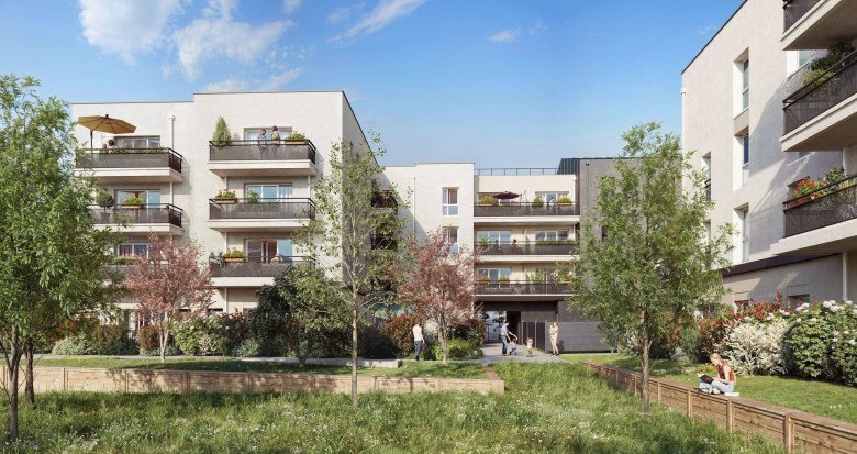 Achat / Vente programme immobilier neuf Melun écoquartier Woodi à 4 min à pied du TZen 2 (77000) - Réf. 12486