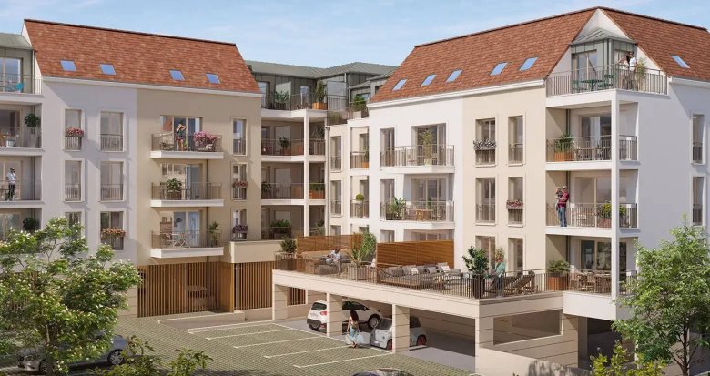Achat / Vente programme immobilier neuf Meulan-en-Yvelines à 10 min de la gare Meulan Hardricourt (78250) - Réf. 12509