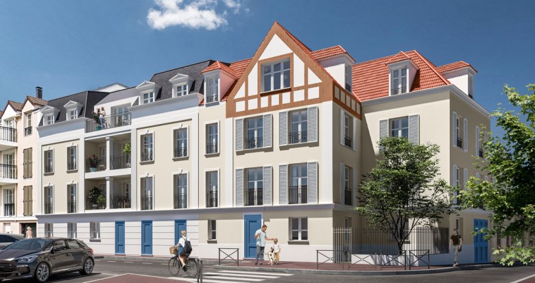 Achat / Vente programme immobilier neuf Montesson coeur de ville à 30 min de Paris (78360) - Réf. 8110