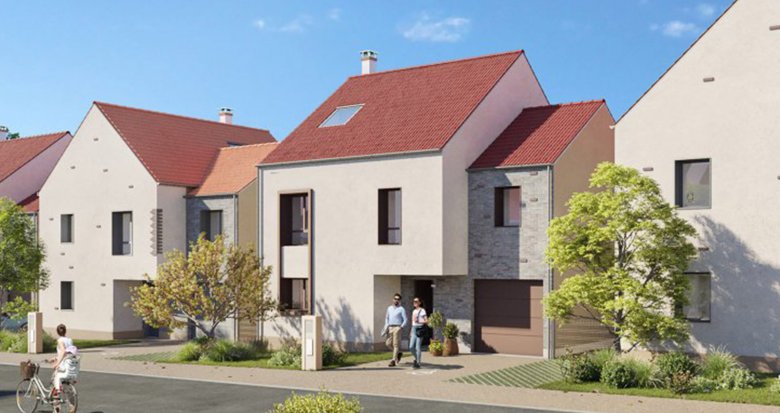Achat / Vente programme immobilier neuf Montesson maisons neuves à deux pas du centre-ville (78360) - Réf. 13285