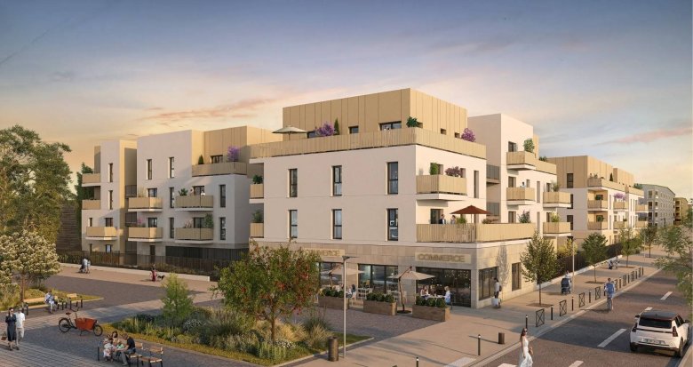 Achat / Vente programme immobilier neuf Montévrain à 8 minutes de la gare RER A (77144) - Réf. 12672