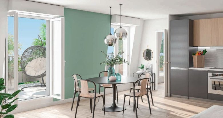 Achat / Vente programme immobilier neuf Montfermeil à 4 min du tramway T4 (93370) - Réf. 5230
