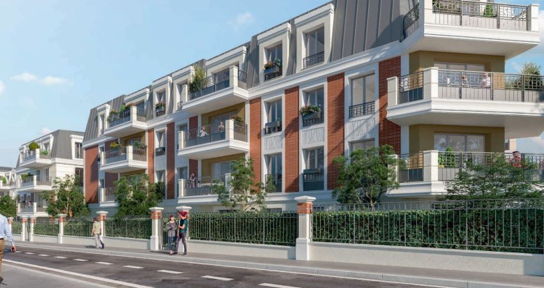 Achat / Vente programme immobilier neuf Montfermeil à 4 min du tramway T4 (93370) - Réf. 5230