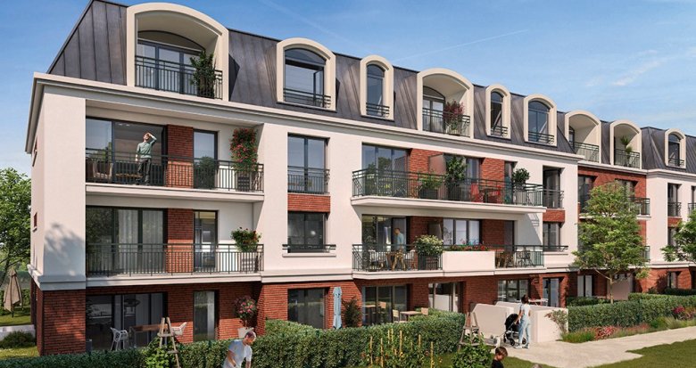 Achat / Vente programme immobilier neuf Montfermeil à 450m du tramway T4 (93370) - Réf. 7962