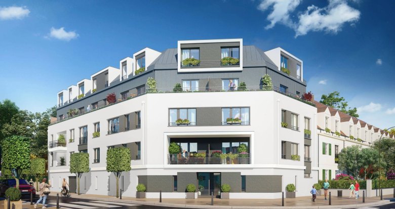 Achat / Vente programme immobilier neuf Montfermeil quartier résidentiel proche commodités (93370) - Réf. 7636