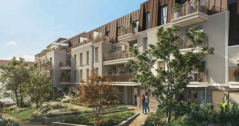 Achat / Vente programme immobilier neuf Montlhéry à quelques pas du centre historique (91310) - Réf. 11689